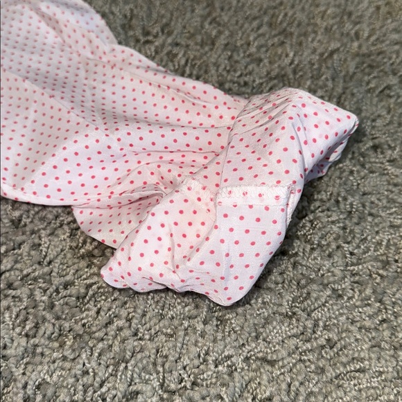 Women’s Pink Polka Dot Blouse (XL) New York & Co - Picture 4 of 8